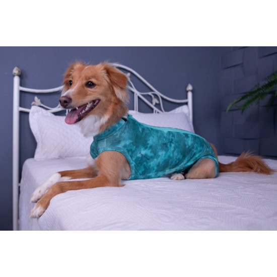 Îmbrăcăminte de Protecție „Dry Light Supreme Dog” Verde Mărimea 3 (3,5 – 4,5 kg) UV 50 plus, Antimicrobiană, Dry